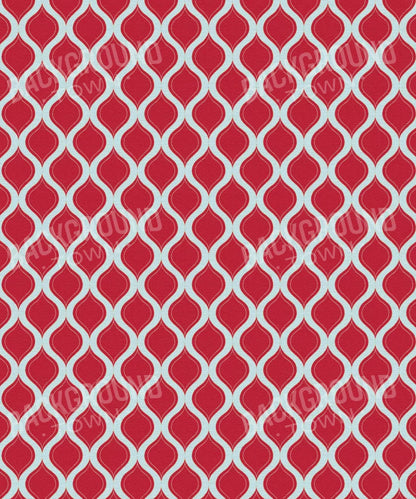 Red Pattern Backdrop for Photography