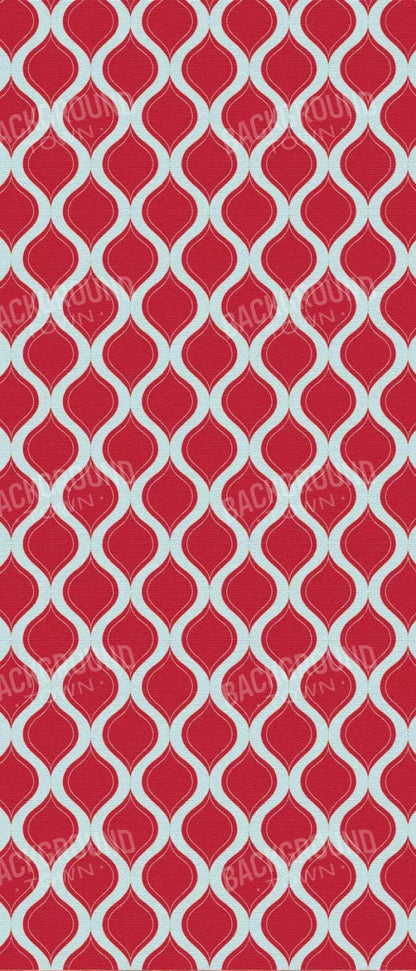 Fishnet Red 5X12 Ultracloth For Westcott X-Drop ( 60 X 144 Inch ) Backdrop