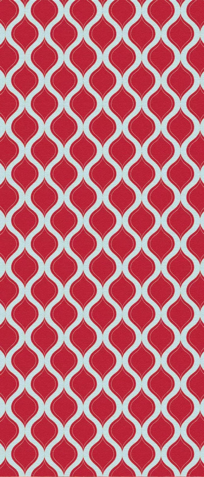 Fishnet Red 5X12 Ultracloth For Westcott X-Drop ( 60 X 144 Inch ) Backdrop