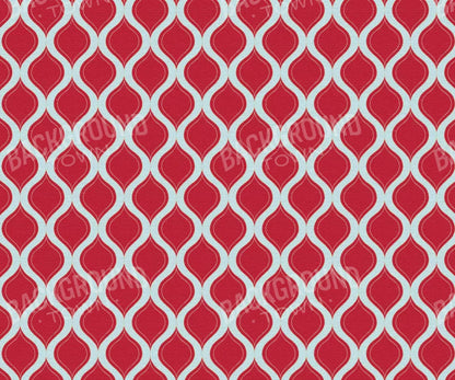Fishnet Red 5X42 Fleece ( 60 X 50 Inch ) Backdrop