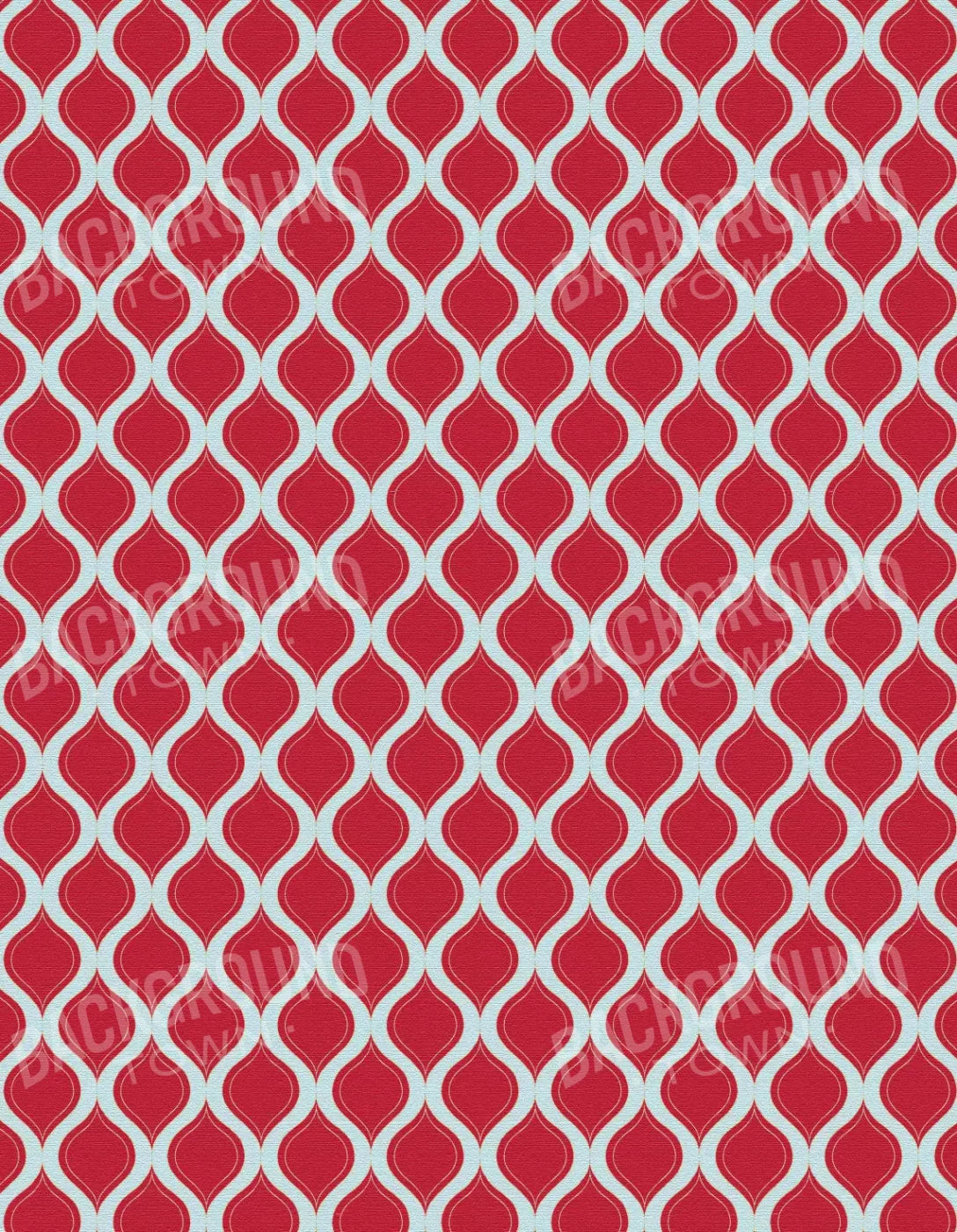 Fishnet Red 6X8 Fleece ( 72 X 96 Inch ) Backdrop