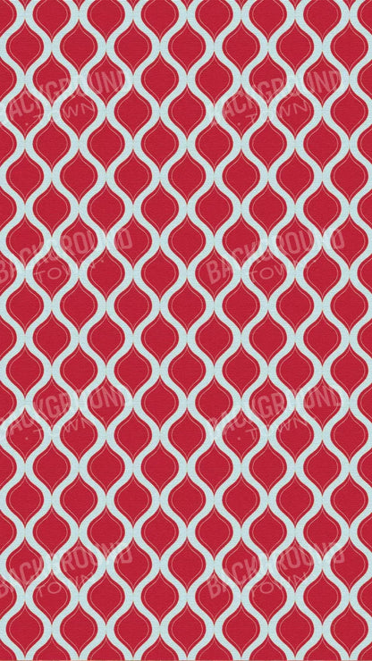 Fishnet Red 8X14 Ultracloth ( 96 X 168 Inch ) Backdrop