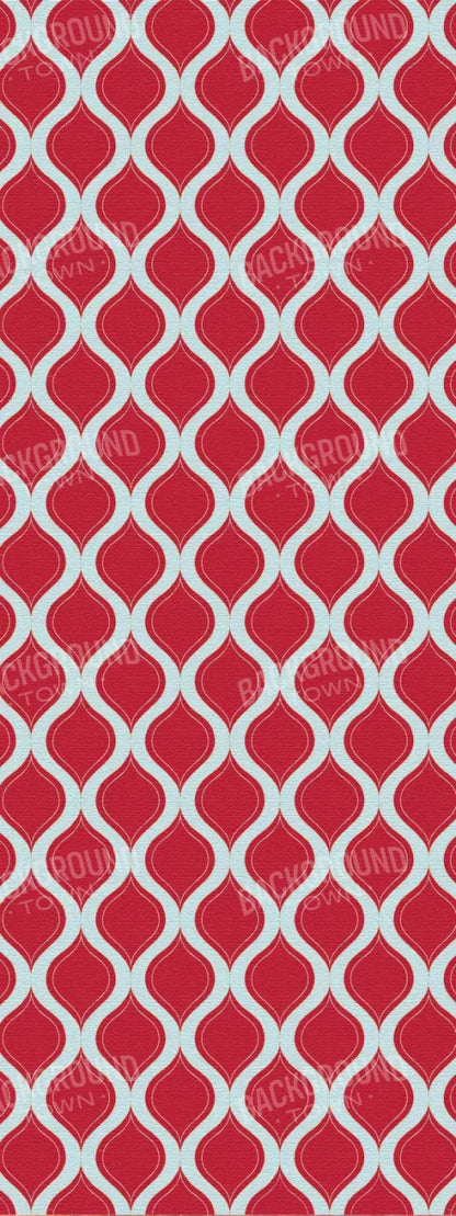 Fishnet Red 8X20 Ultracloth ( 96 X 240 Inch ) Backdrop