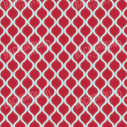 Fishnet Red 8X8 Fleece ( 96 X Inch ) Backdrop
