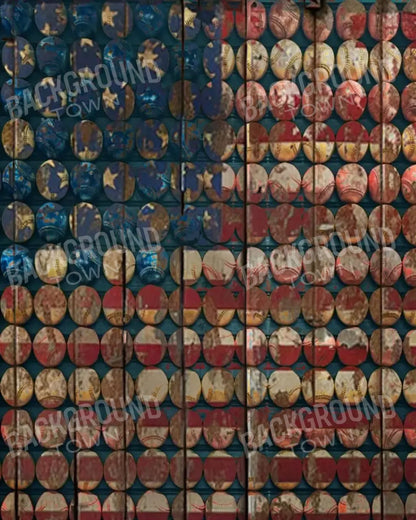 Flag Final 8’x10’ Fleece (96 x 120 inch) Backdrop