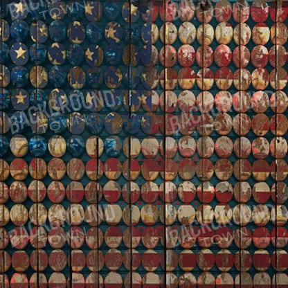 Flag Final 8’x8’ Fleece (96 x 96 inch) Backdrop