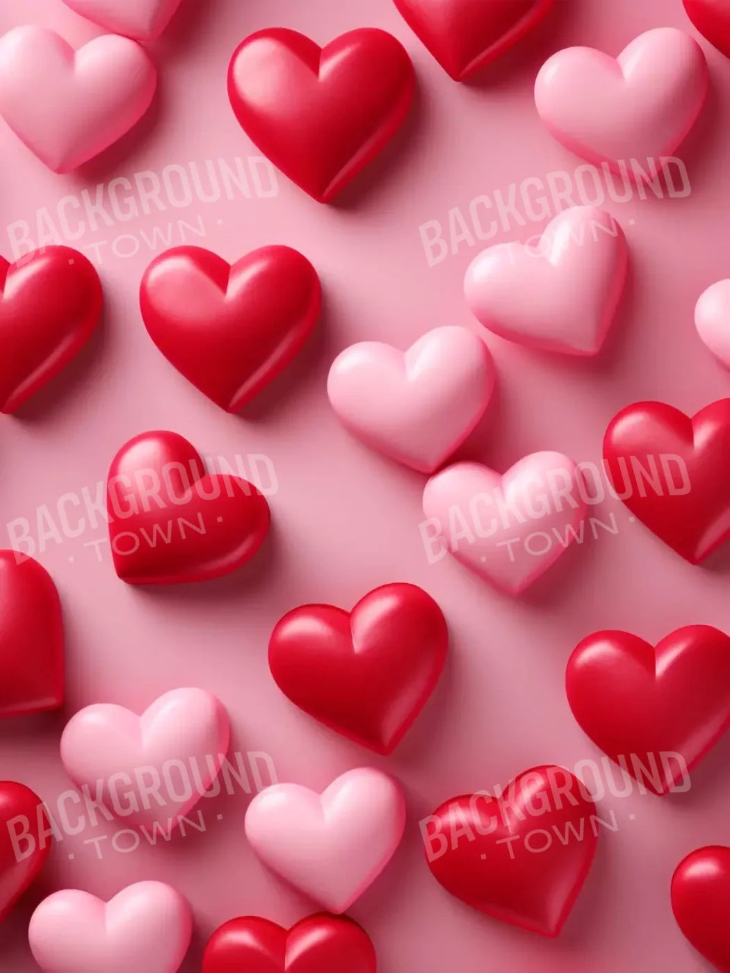 Floating Heart Iii 5X68 Fleece ( 60 X 80 Inch ) Backdrop