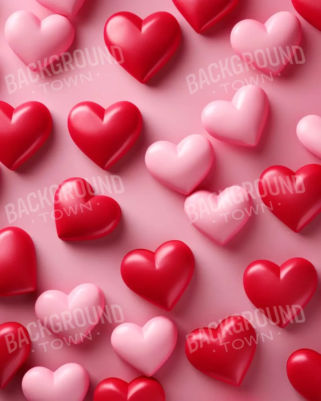 Floating Heart Iii 8X10 Fleece ( 96 X 120 Inch ) Backdrop