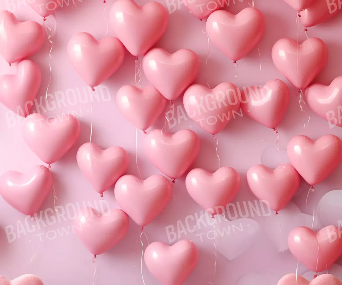 Floating Heart I 5X42 Fleece ( 60 X 50 Inch ) Backdrop