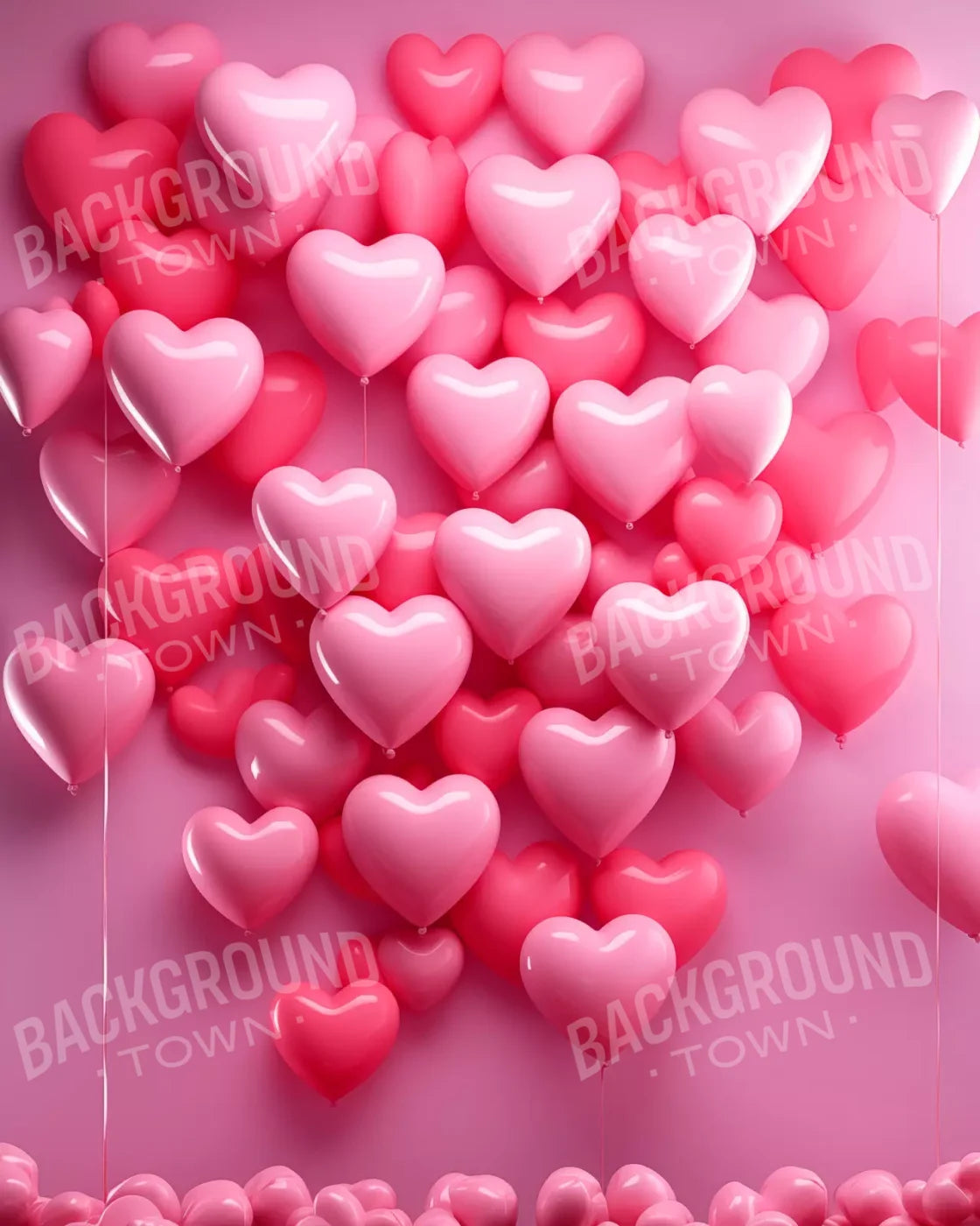 Floating Heart Ii 8X10 Fleece ( 96 X 120 Inch ) Backdrop