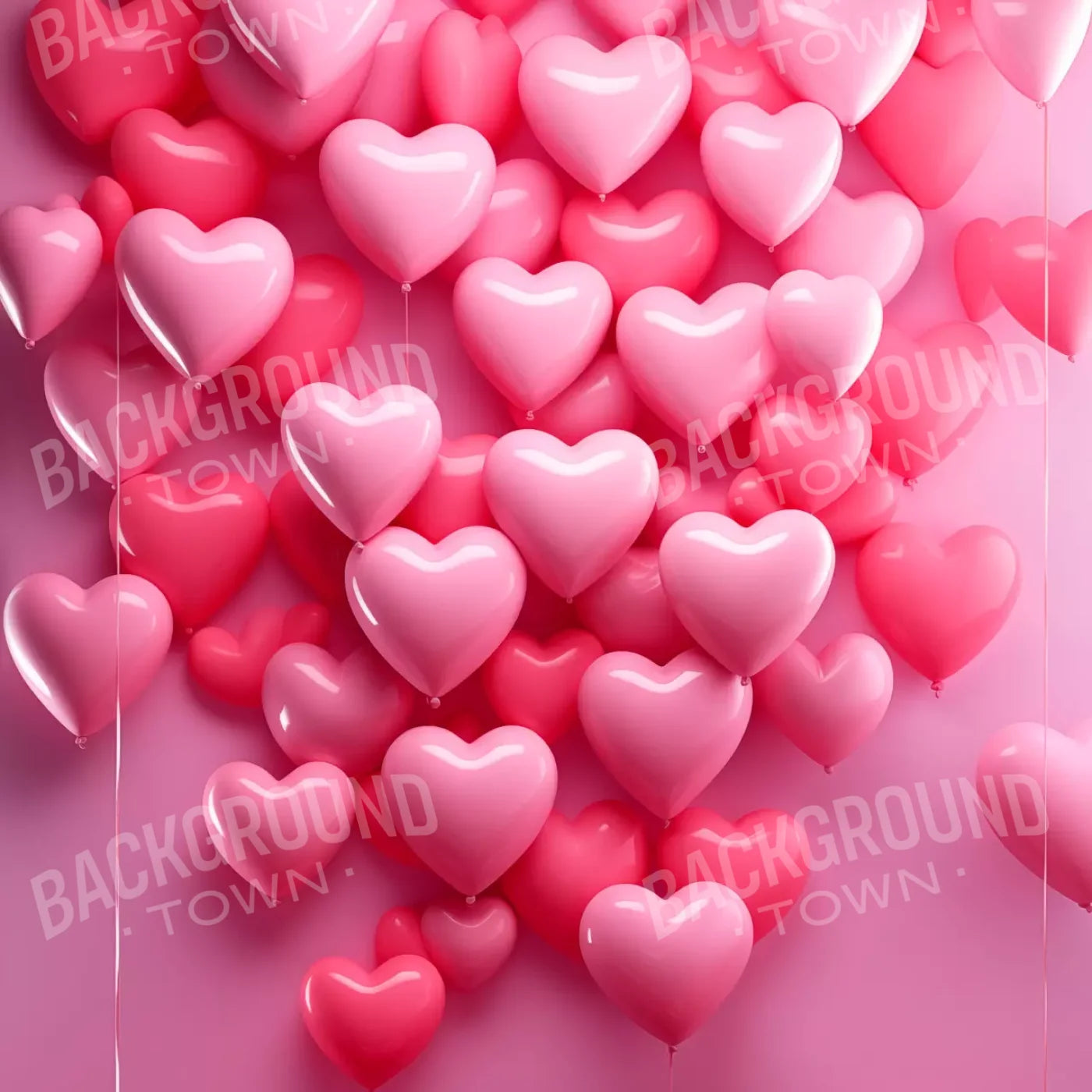 Floating Heart Ii 8X8 Fleece ( 96 X Inch ) Backdrop