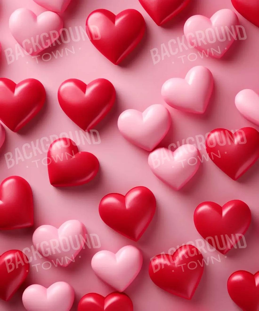 Pink Valentines Day Backdrop for Photography