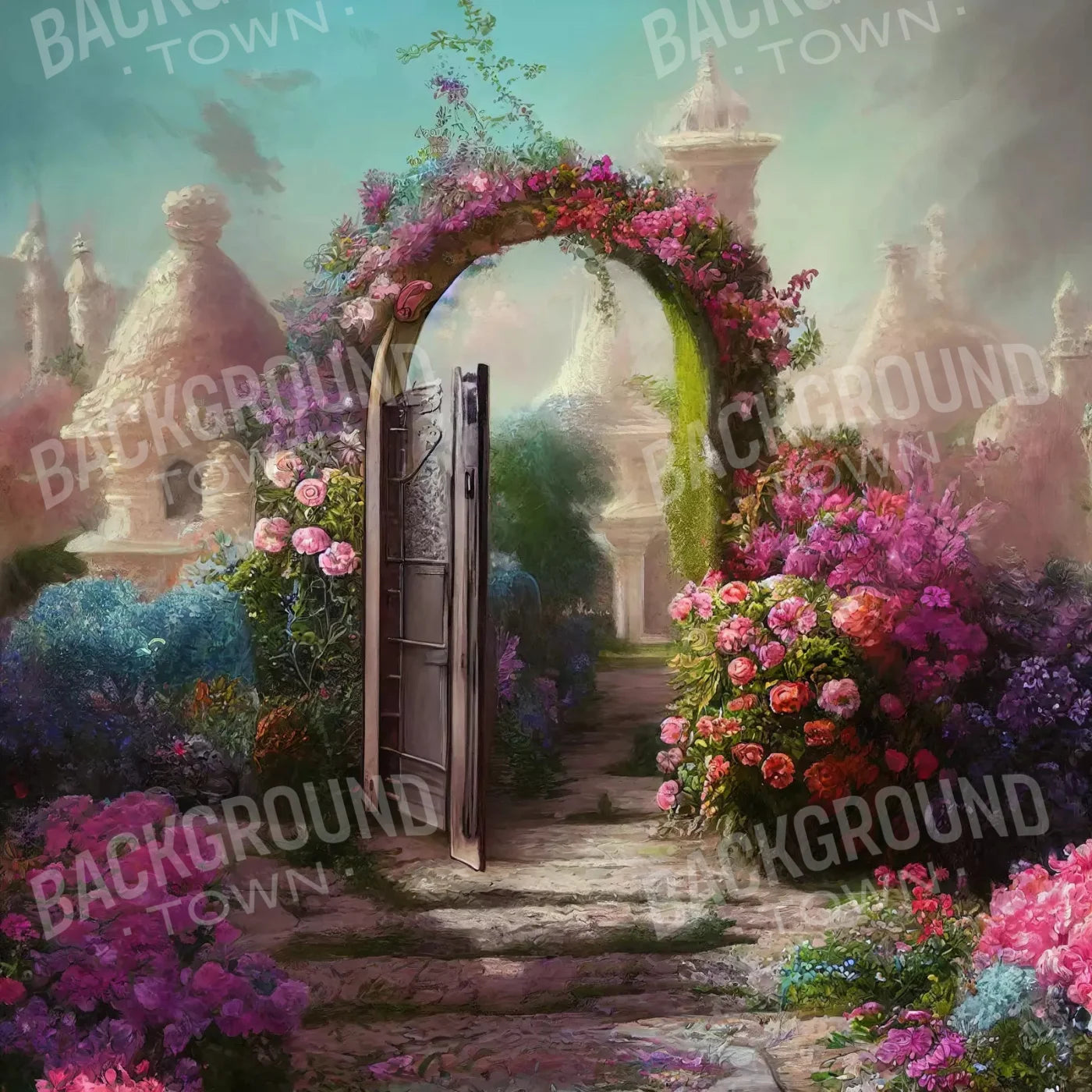 Floral Arch Lll 10X10 Ultracloth ( 120 X Inch ) Backdrop