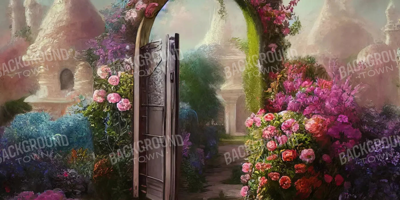 Floral Arch Lll 20X10 Ultracloth ( 240 X 120 Inch ) Backdrop