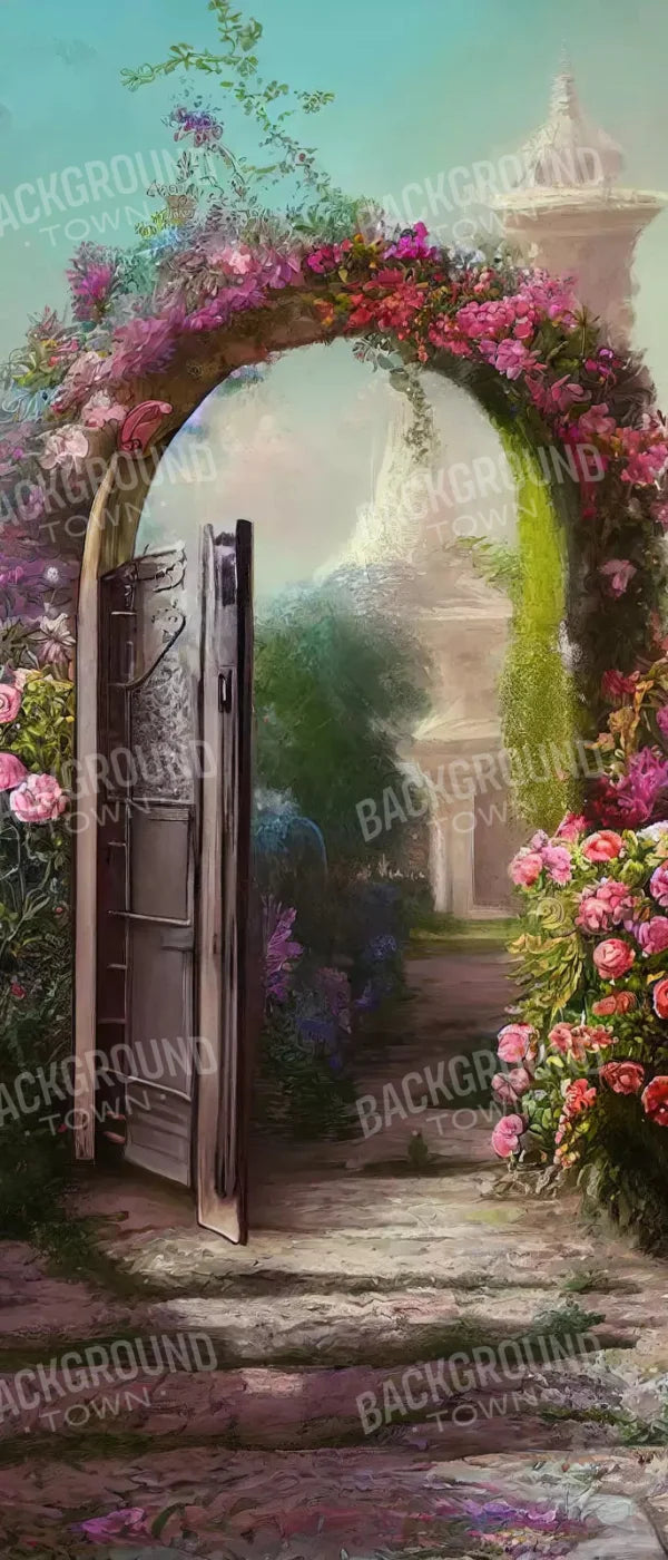 Floral Arch Lll 5X12 Ultracloth For Westcott X-Drop ( 60 X 144 Inch ) Backdrop