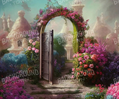 Floral Arch Lll 5X42 Fleece ( 60 X 50 Inch ) Backdrop