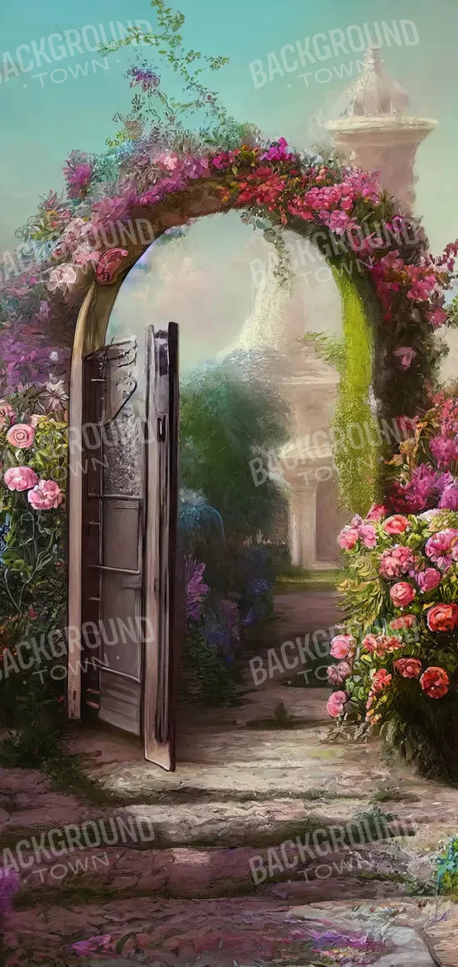 Floral Arch Lll 8X16 Ultracloth ( 96 X 192 Inch ) Backdrop