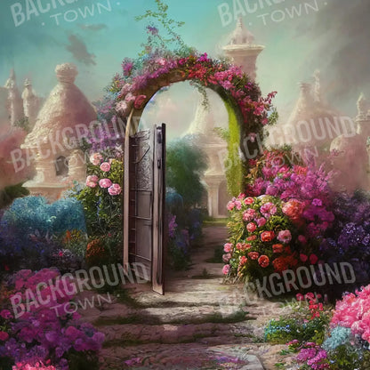 Floral Arch Lll 8X8 Fleece ( 96 X Inch ) Backdrop