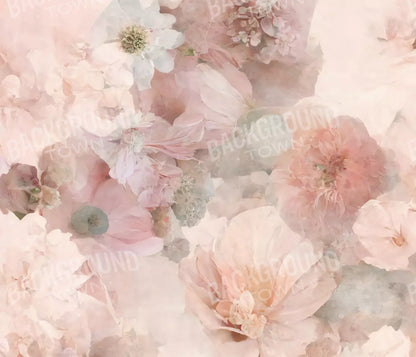 Floral Blush Ii 12X10 Ultracloth ( 144 X 120 Inch ) Backdrop