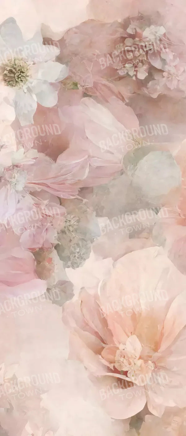 Floral Blush Ii 5X12 Ultracloth For Westcott X-Drop ( 60 X 144 Inch ) Backdrop