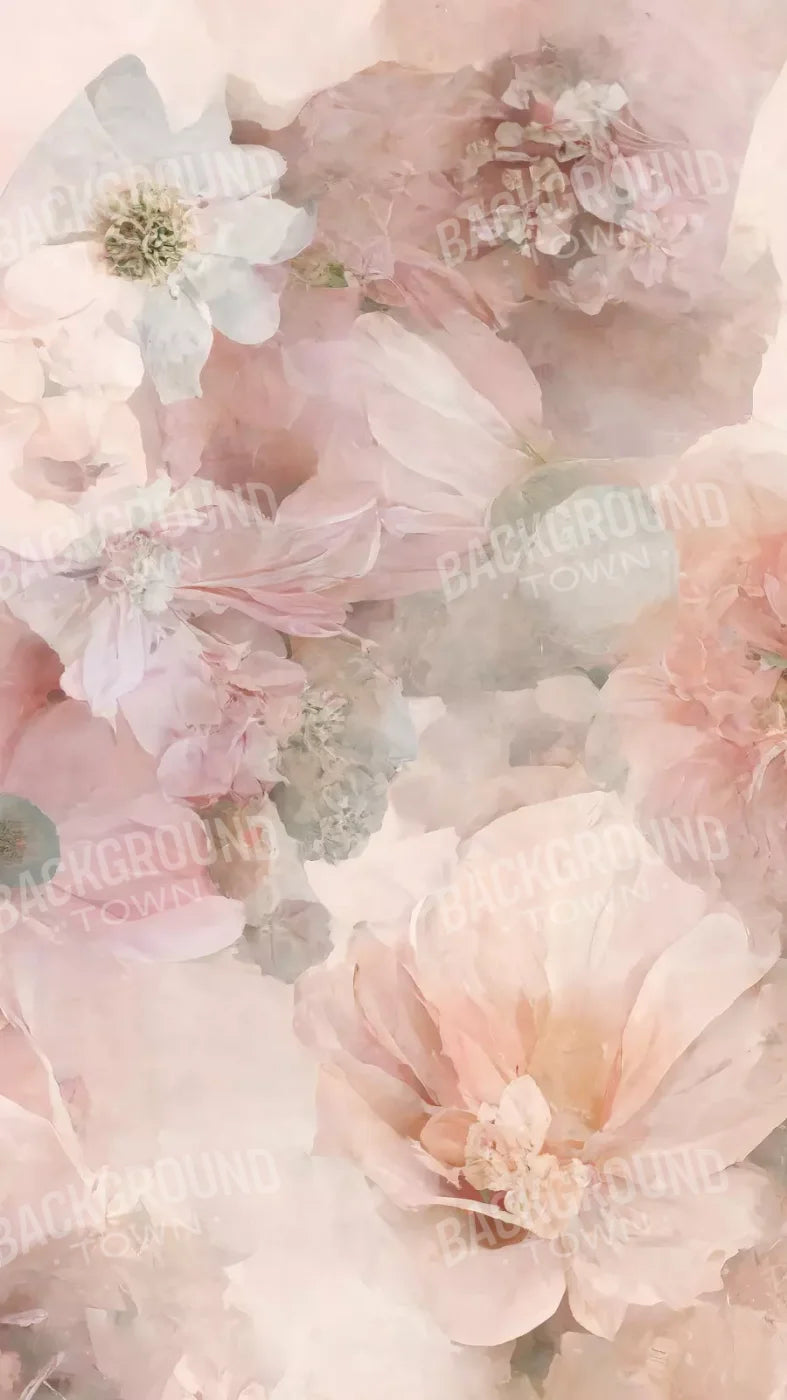 Floral Blush Ii 8X14 Ultracloth ( 96 X 168 Inch ) Backdrop
