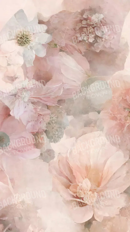 Floral Blush Ii 8X14 Ultracloth ( 96 X 168 Inch ) Backdrop