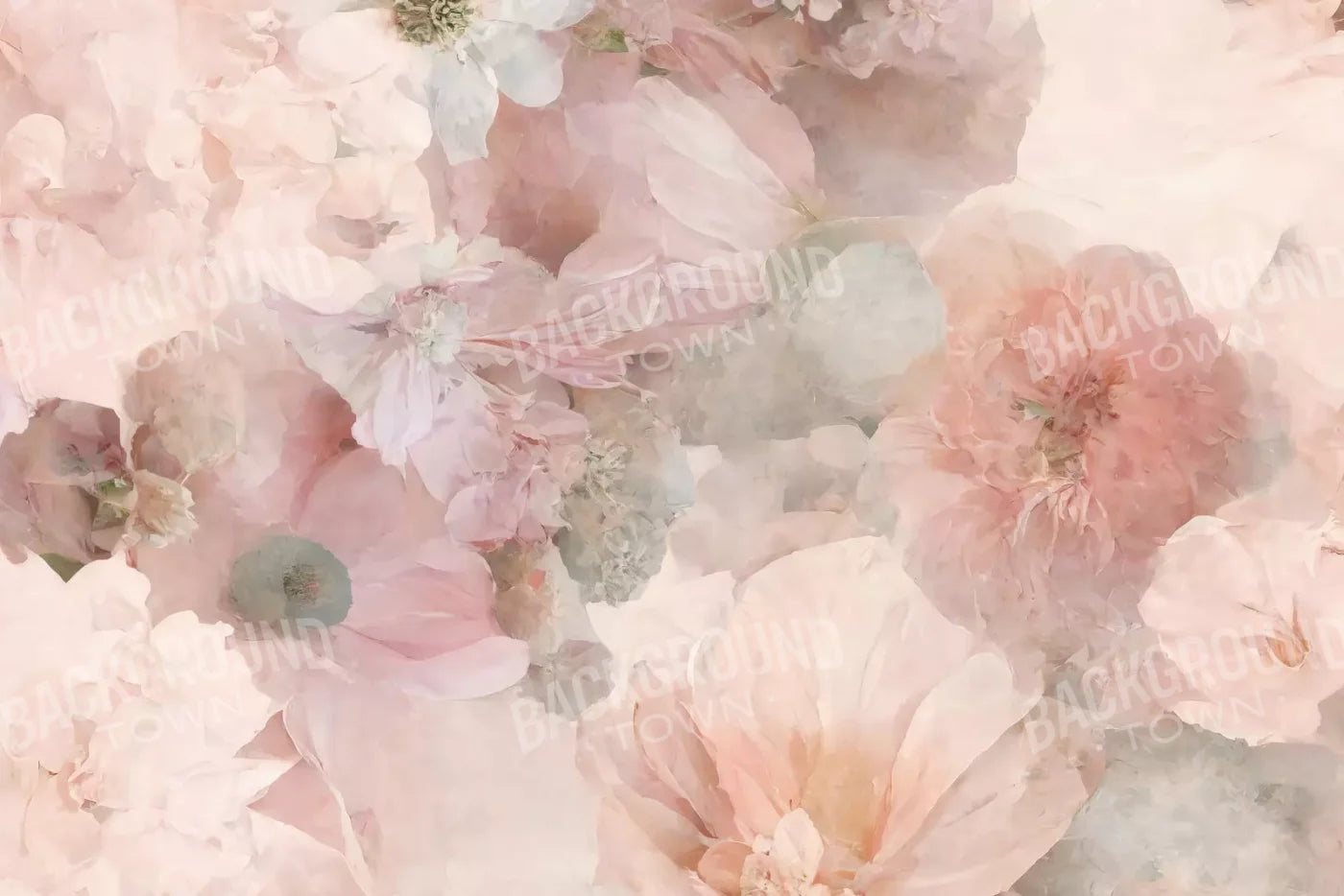 Floral Blush Ii 8X5 Ultracloth ( 96 X 60 Inch ) Backdrop
