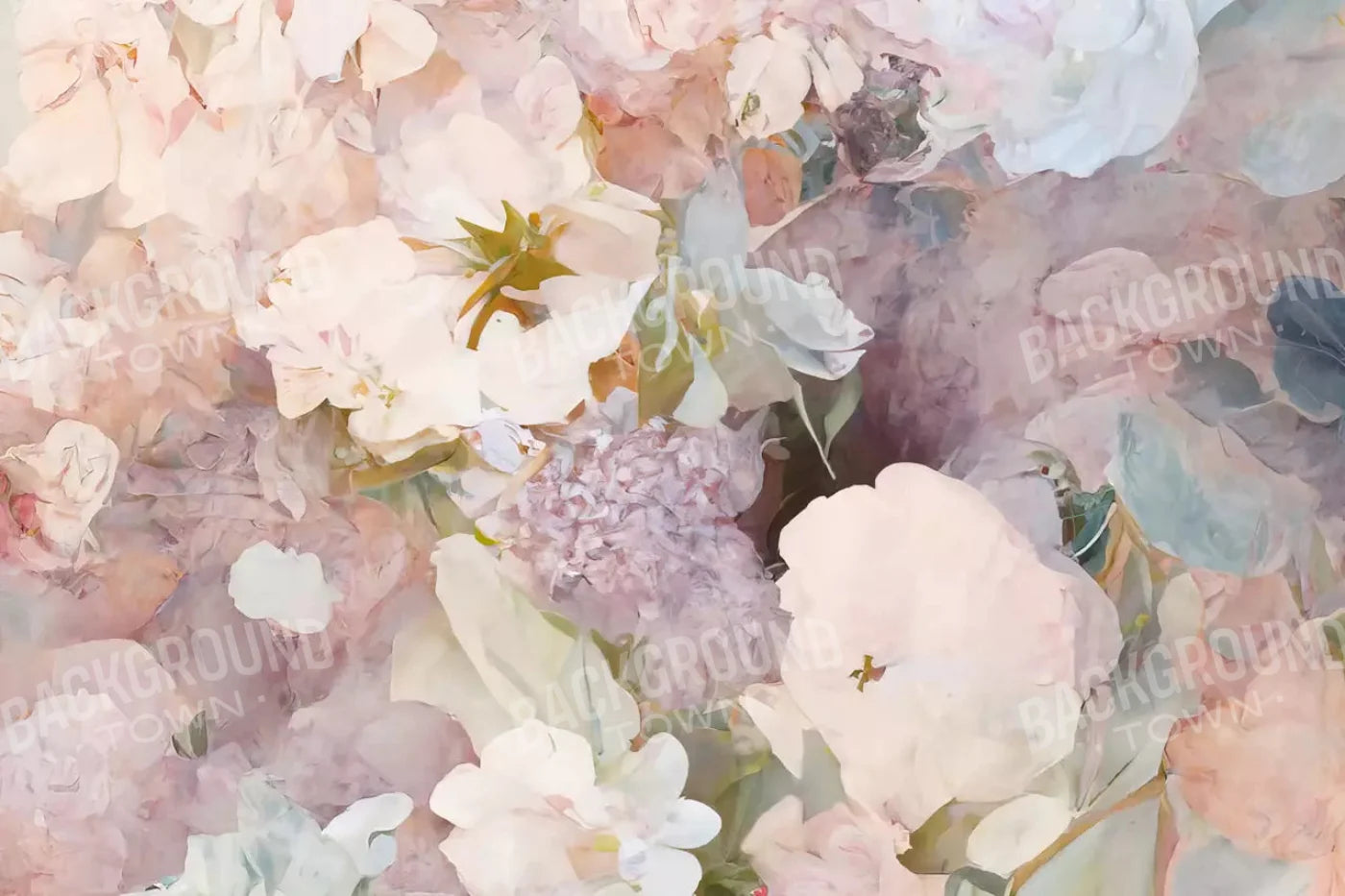 Floral Blush Iii 8X5 Ultracloth ( 96 X 60 Inch ) Backdrop