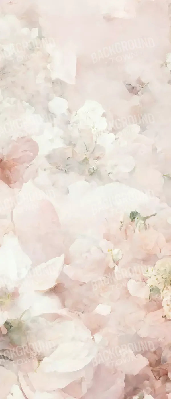 Floral Blush I 5X12 Ultracloth For Westcott X-Drop ( 60 X 144 Inch ) Backdrop