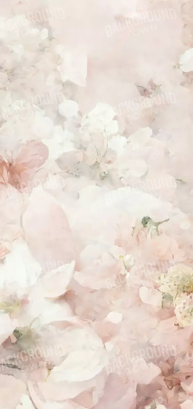 Floral Blush I 8X16 Ultracloth ( 96 X 192 Inch ) Backdrop