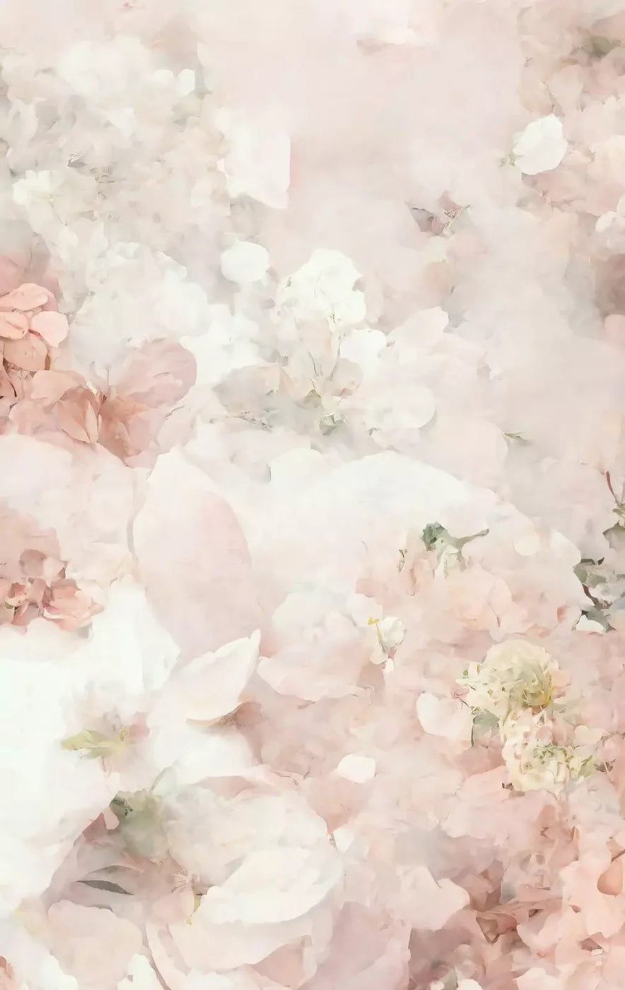 Floral Blush I 10X16 Ultracloth ( 120 X 192 Inch ) Backdrop