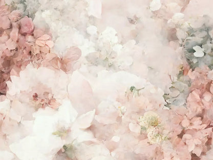 Floral Blush I 7X5 Ultracloth ( 84 X 60 Inch ) Backdrop