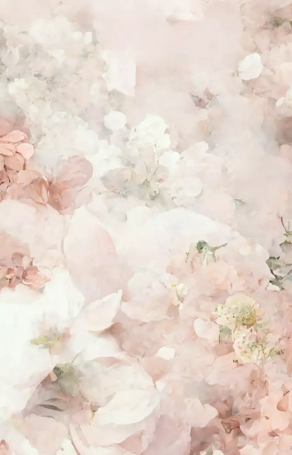 Floral Blush I 8X12 Ultracloth ( 96 X 144 Inch ) Backdrop