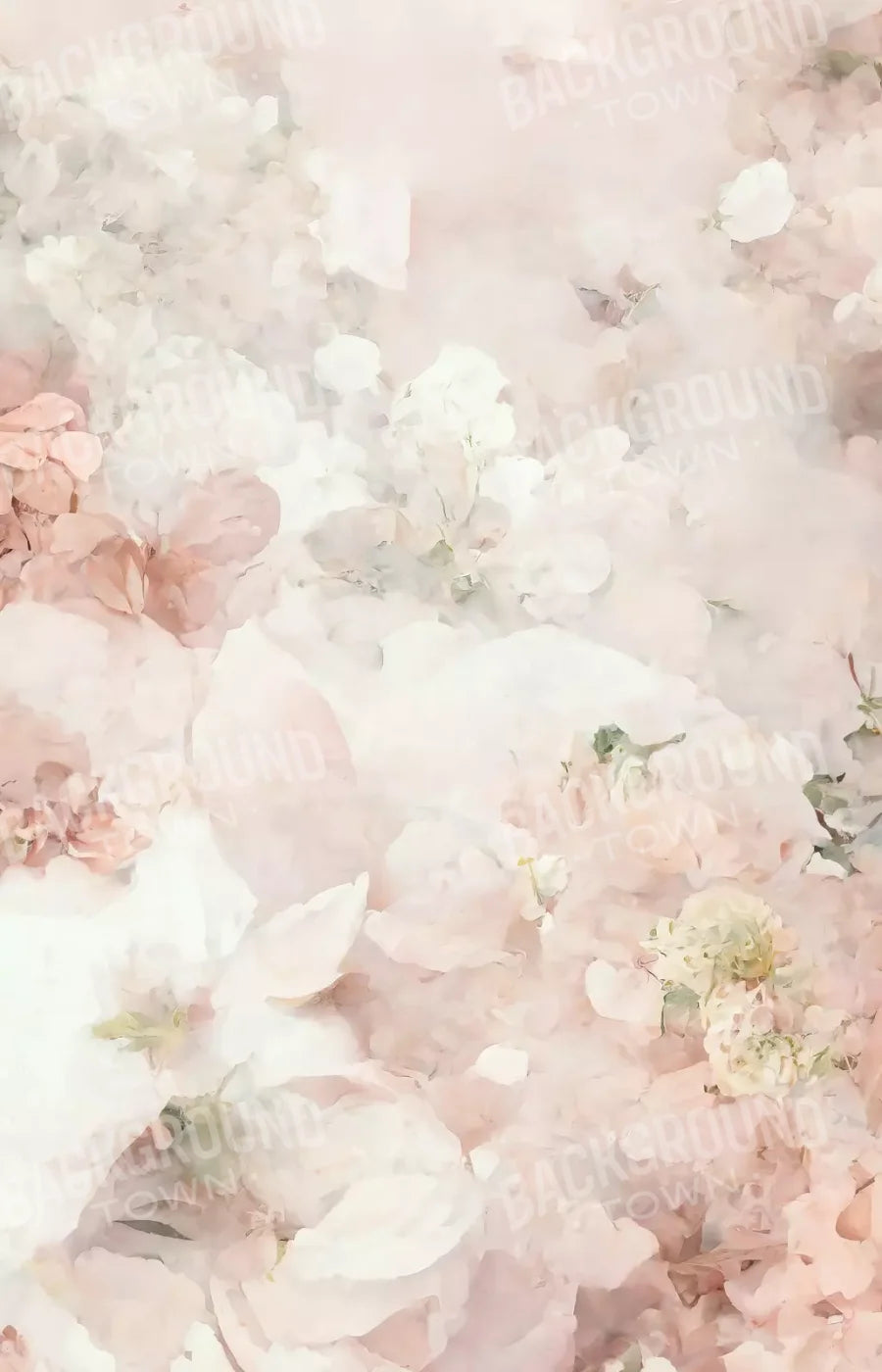Floral Blush I 8X12 Ultracloth ( 96 X 144 Inch ) Backdrop