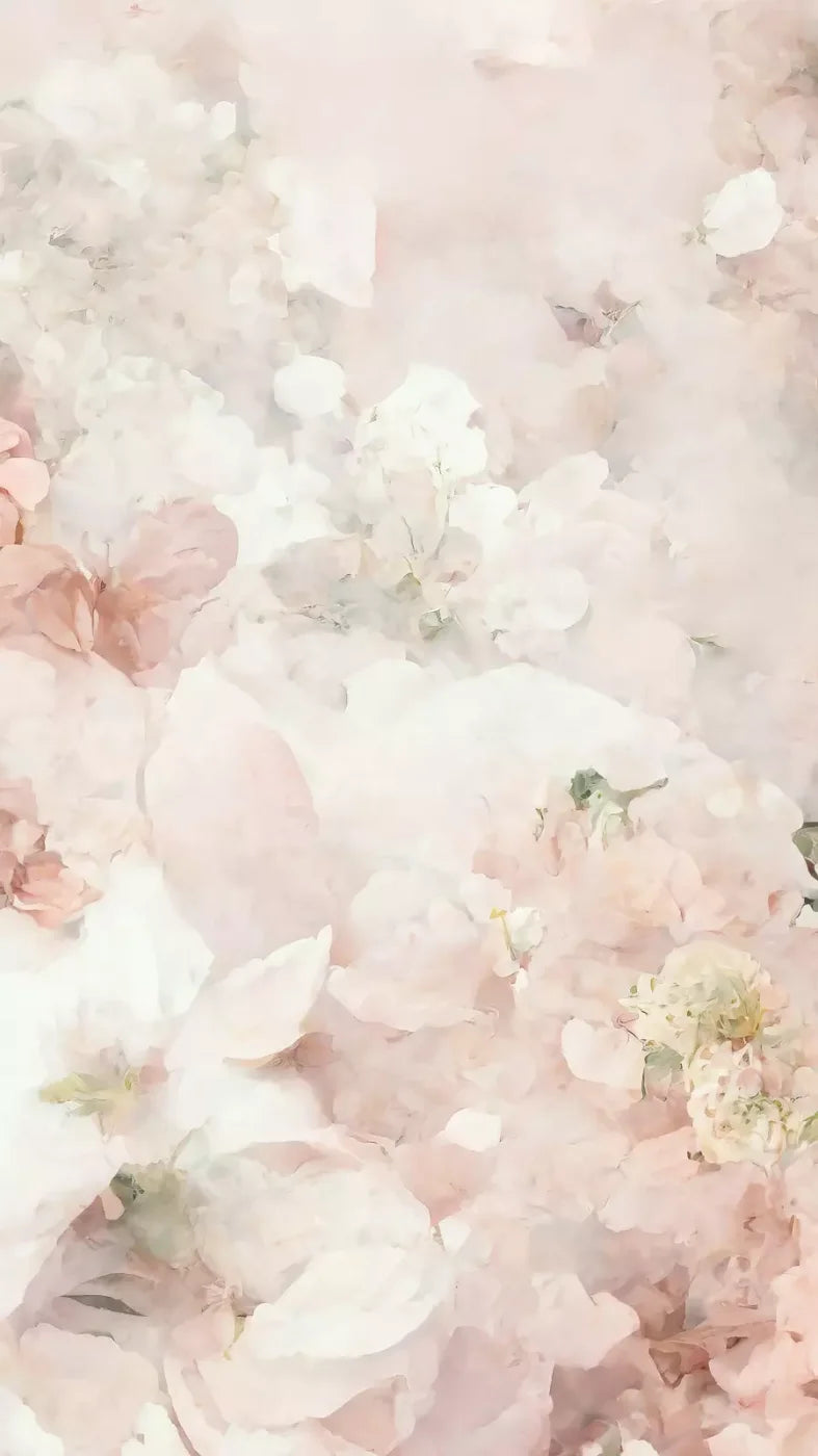Floral Blush I 8X14 Ultracloth ( 96 X 168 Inch ) Backdrop