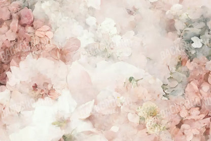 Floral Blush I 8X5 Ultracloth ( 96 X 60 Inch ) Backdrop