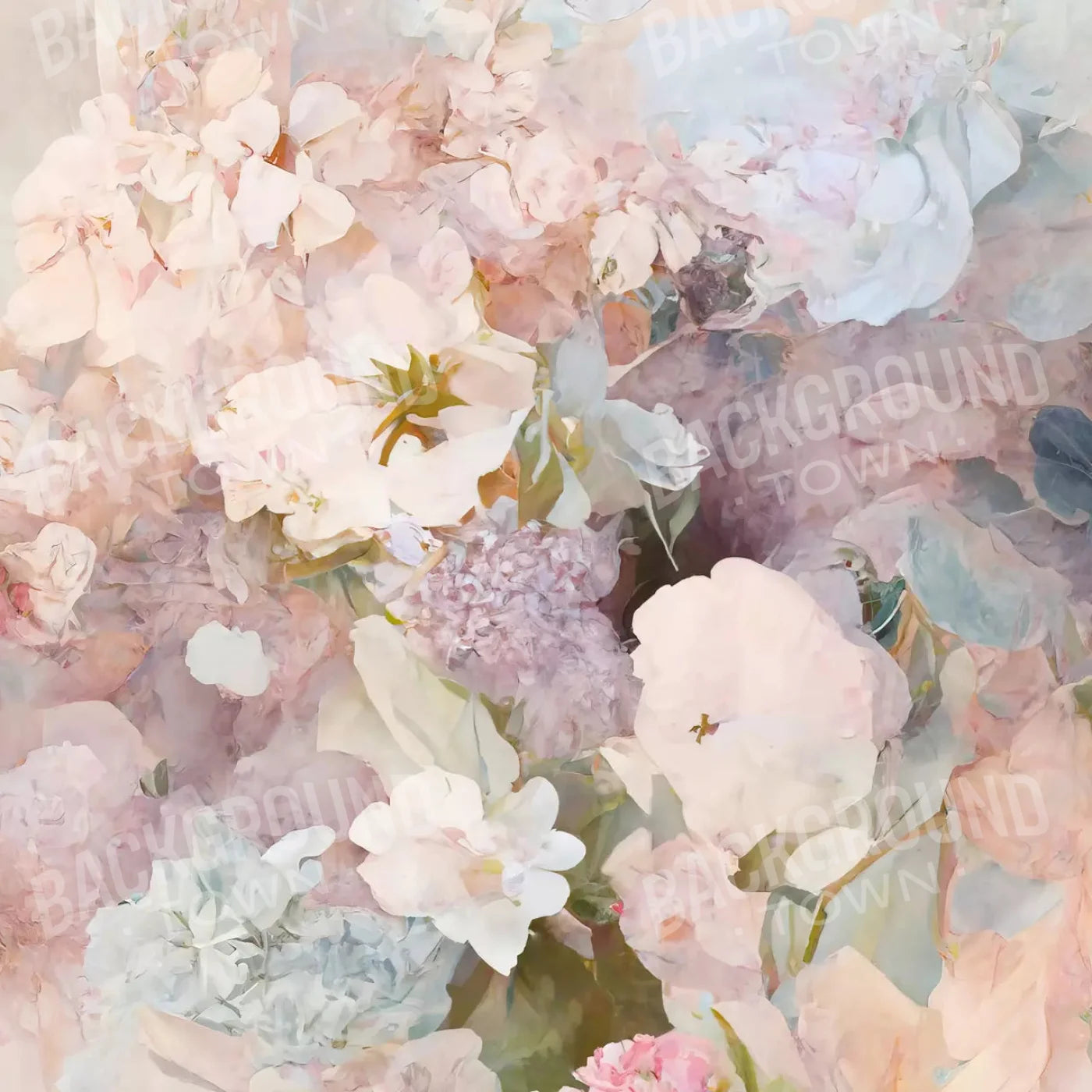 Floral Blush Iii 10X10 Ultracloth ( 120 X Inch ) Backdrop