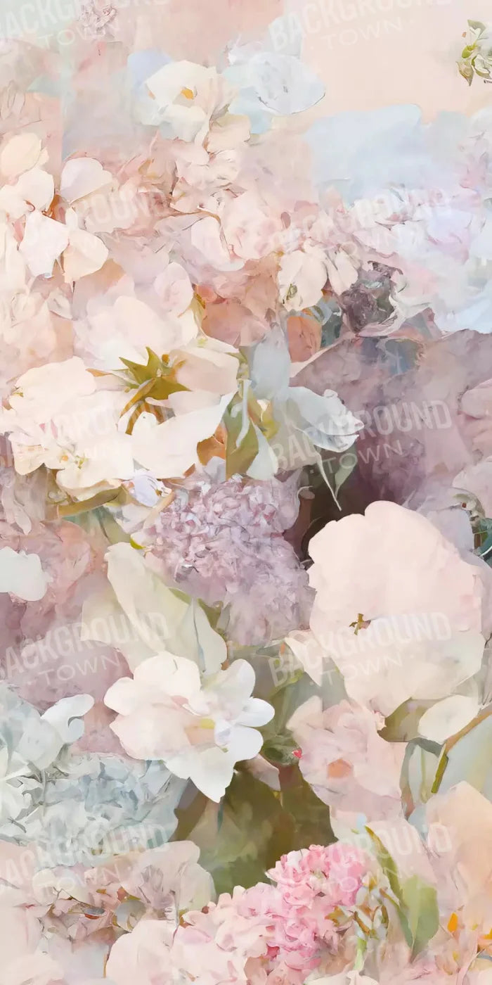 Floral Blush Iii 10X20 Ultracloth ( 120 X 240 Inch ) Backdrop