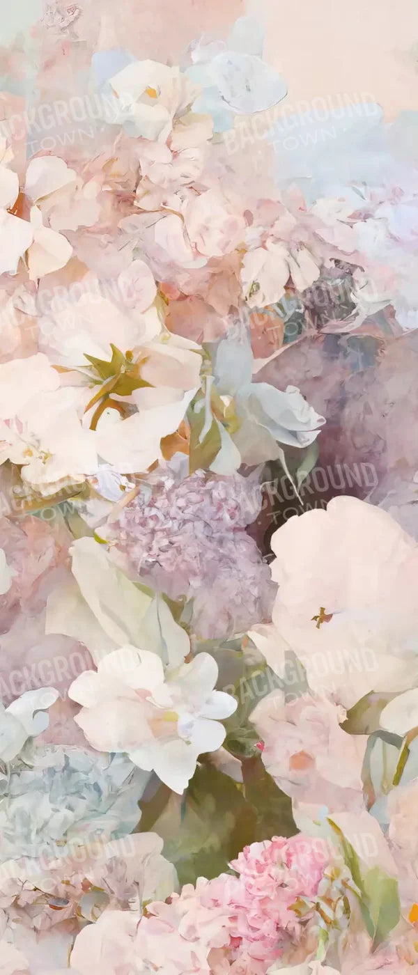 Floral Blush Iii 5X12 Ultracloth For Westcott X-Drop ( 60 X 144 Inch ) Backdrop