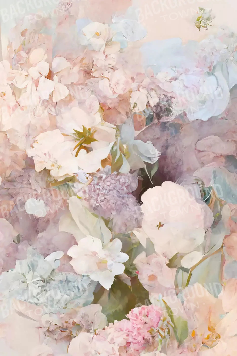 Floral Blush Iii 5X8 Ultracloth ( 60 X 96 Inch ) Backdrop