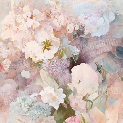 Floral Blush Iii 8X8 Fleece ( 96 X Inch ) Backdrop