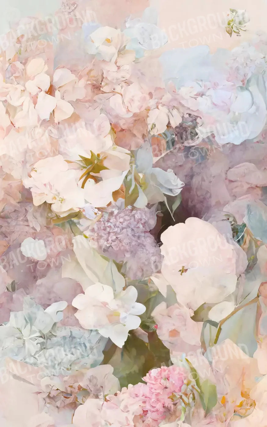 Floral Blush Iii 9X14 Ultracloth ( 108 X 168 Inch ) Backdrop