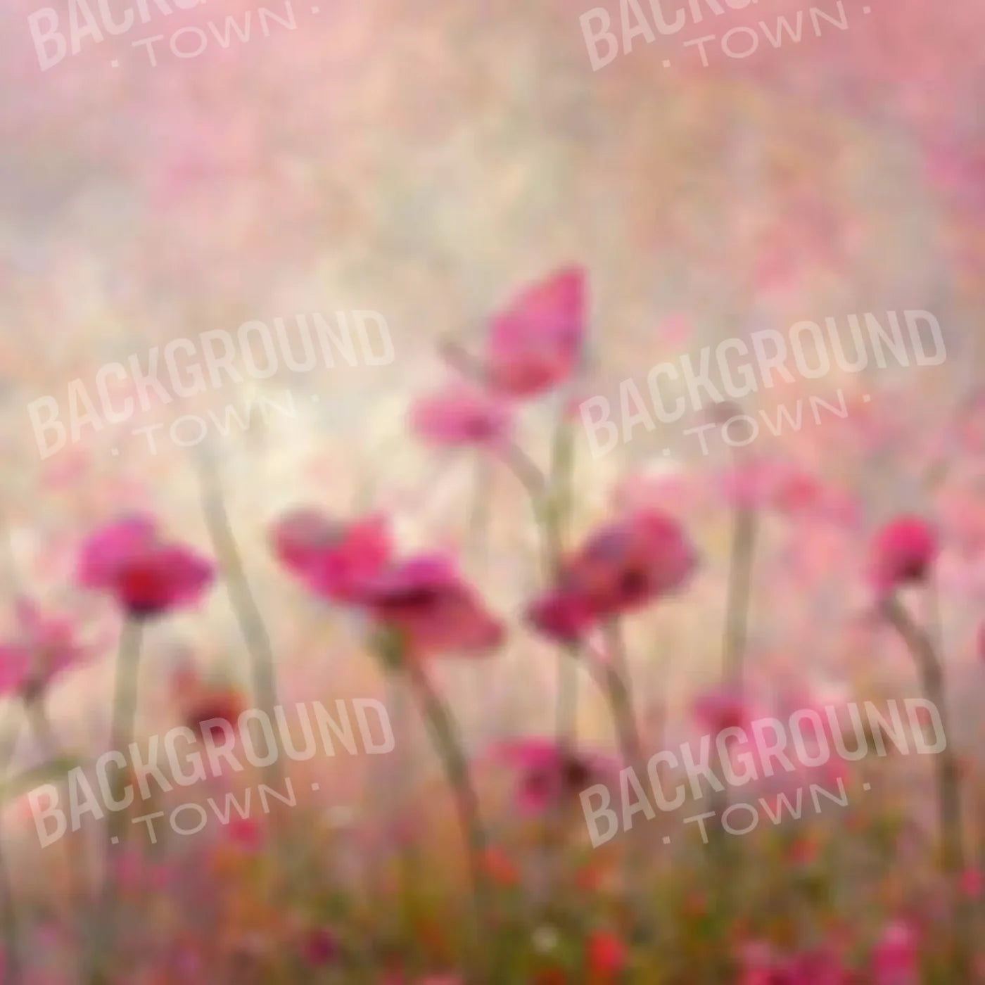 Floral Bokeh 8X8 Fleece ( 96 X Inch ) Backdrop