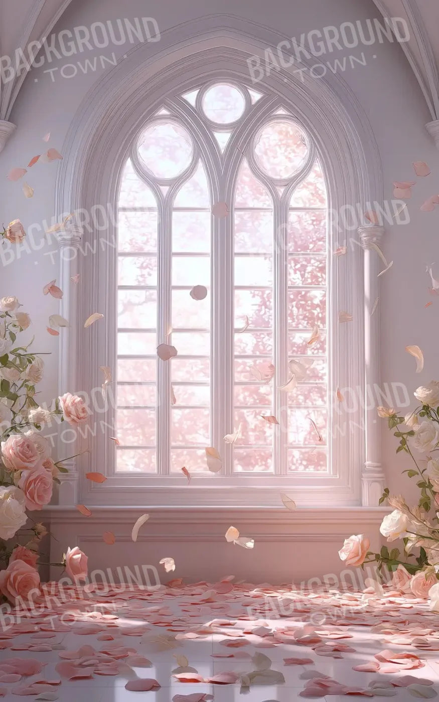 Floral Burst Window 5’x8’ UltraCloth (60 x 96 inch) Backdrop