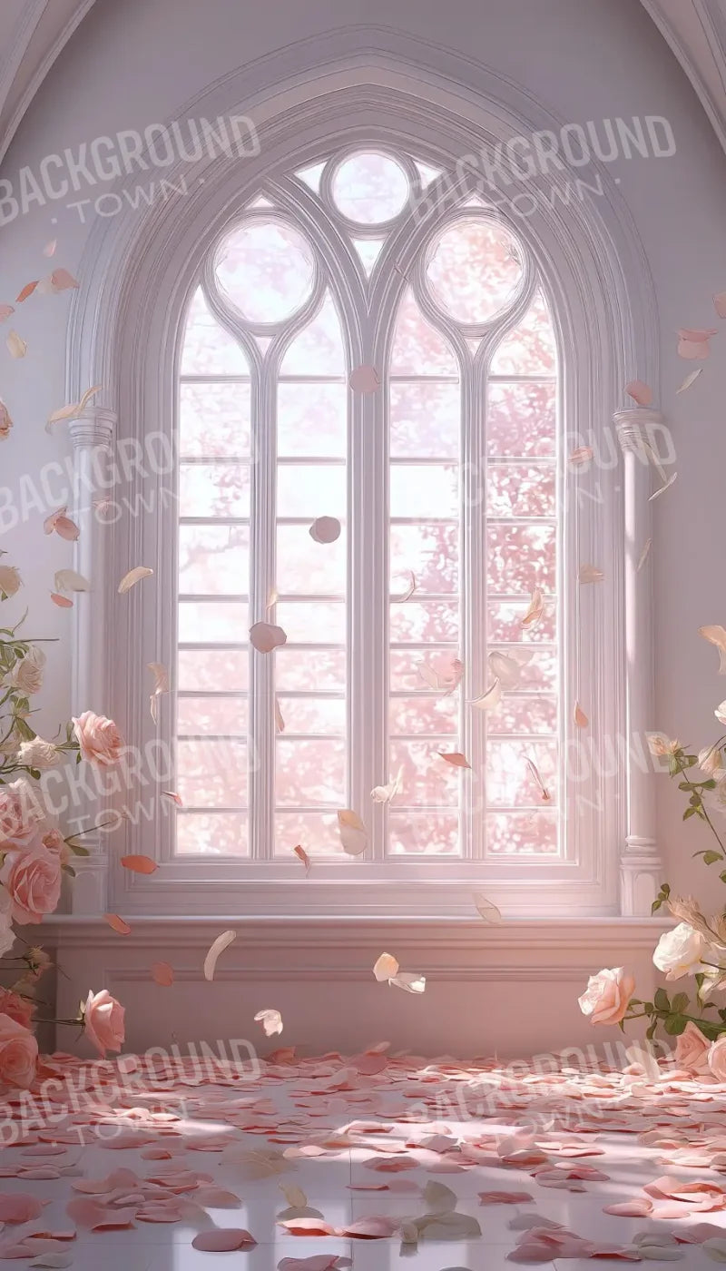 Floral Burst Window 8’x14’ UltraCloth (96 x 168 inch) Backdrop