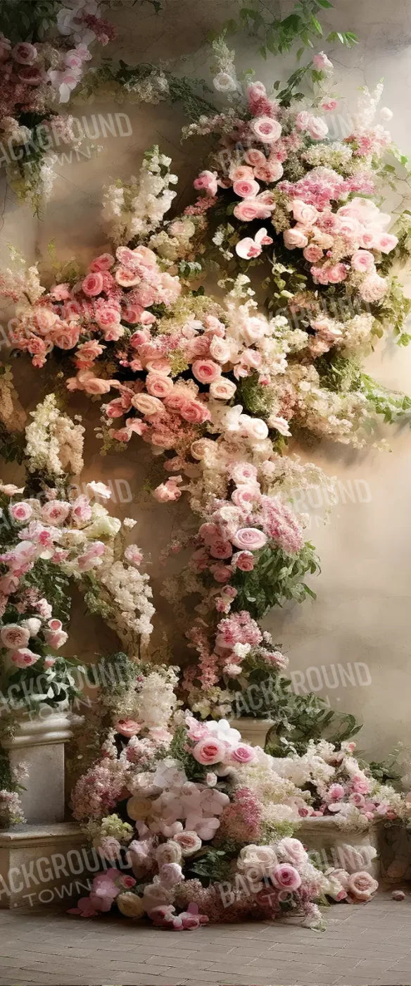 Floral Cascade I 5’X12’ Ultracloth For Westcott X - Drop (60 X 144 Inch) Backdrop