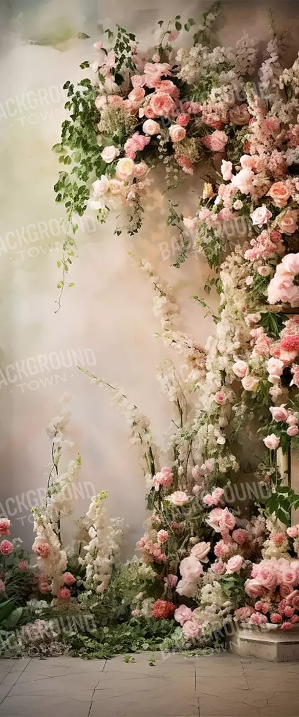 Floral Cascade Ii 5’X12’ Ultracloth For Westcott X - Drop (60 X 144 Inch) Backdrop