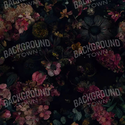Floral Dark I 10X10 Ultracloth ( 120 X Inch ) Backdrop