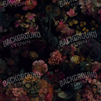 Floral Dark Ii 10X10 Ultracloth ( 120 X Inch ) Backdrop