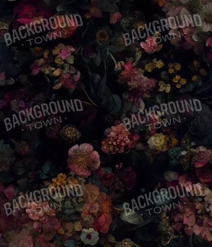 Floral Dark Ii 10X12 Ultracloth ( 120 X 144 Inch ) Backdrop